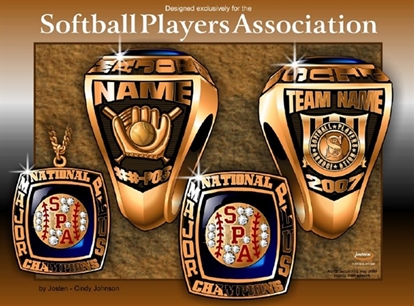 Picture of Major Plus National Champion Ring/Pendant w/ SPA - 14K Yellow Gold