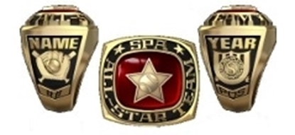 Picture of All Star Ring or Pendant w/Star & Ball